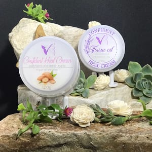 Confident Heal Cream Combo Brightening and Rejuvenating Duo