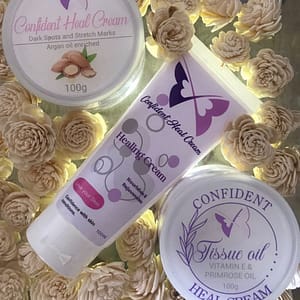 Confident Heal Cream Combo (One of each)